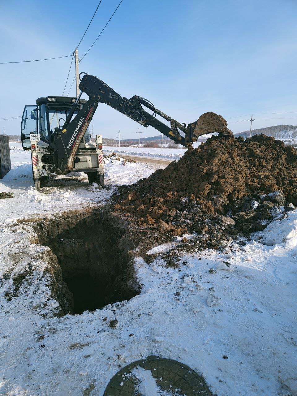 Экскаватор-погрузчик Hidromek 102B, фото 8